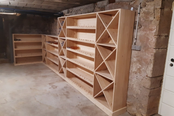 Fabrication de meubles en bois dans le Jura